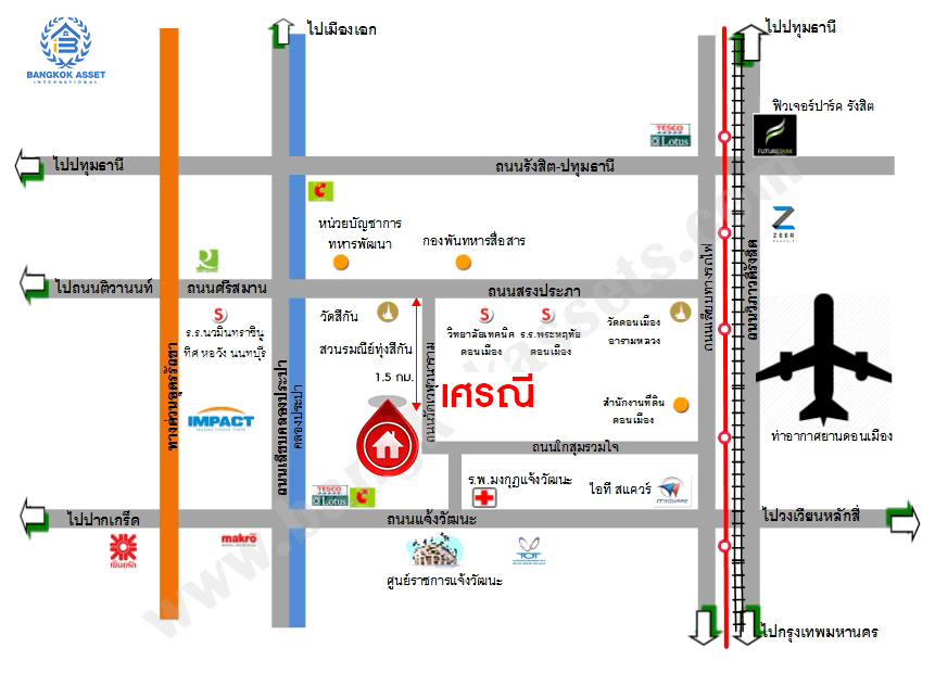บ้านมือสองตกแต่งใหม่ ม.เศรณี ดอนเมือง-สรงประภา เนื้อที่ 27.7 ตร.ว. ฟังก์ชันจัดเต็ม 4 ห้องนอน 3 ห้องน้ำ จอดรถได้ 1 คัน ตอบโจทย์ครอบครัวใหญ่ มีความเป็นส่วนตัว เดินทางเข้าสู่ใจกลางเมืองได้อย่างสะดวกสบาย ใกล้สนามบินดอนเมือง และทางด่วนศรีสมาน...